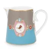 Love Birds Kan Klein Blauw/Khaki