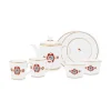 Love Birds Ontbijtset/7 Wit