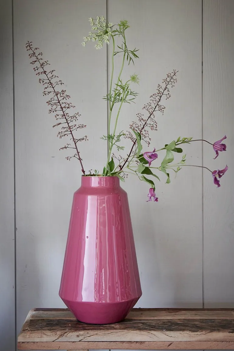 Metalen Vaas 36 Cm