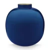 Metalen Vaas Donker 23 Cm
