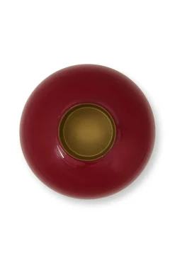 Metalen Vaas Donker 32Cm