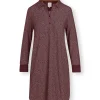 Nachthemd Lange Mouw Leafy Dots Terra