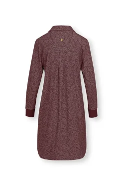 Nachthemd Lange Mouw Leafy Dots Terra