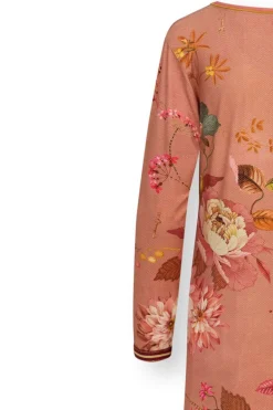 Nachthemd Lange Mouw Tokyo Bouquet Terra Roze