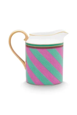 Pip Chique Stripes Kan Klein Roze/Groen