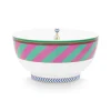 Pip Chique Stripes Kom Roze/Groen 18Cm