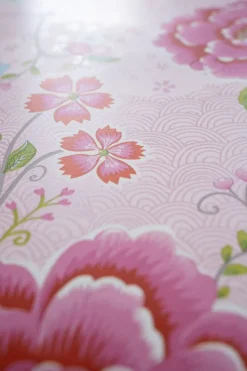 Pip Studio Birds In Paradise Vliesbehang Roze