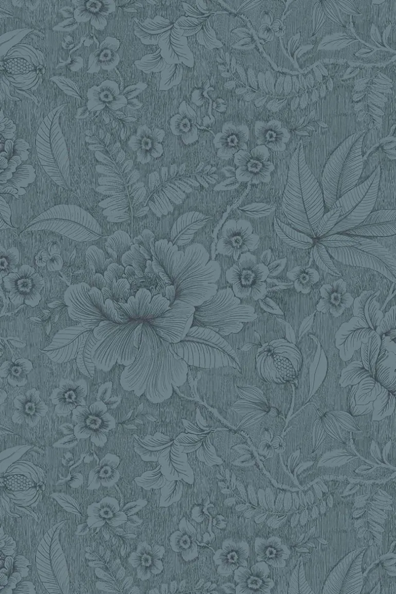Pip Studio Casa Dei Fiori Vliesbehang Denim