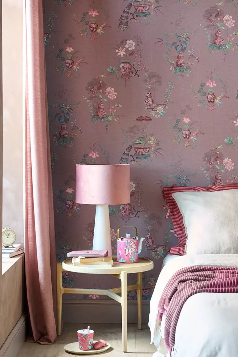 Pip Studio Chinese Porcelain Vinylbehang Mauve