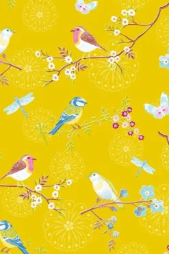 Pip Studio Early Bird Vliesbehang Geel