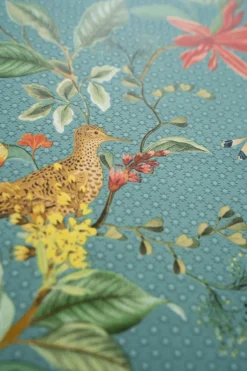 Pip Studio Floris Vliesbehang Petrol