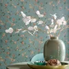 Pip Studio Good Nightingale Vliesbehang Petrol