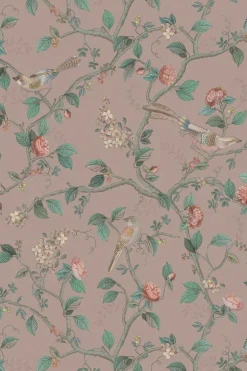 Pip Studio Good Nightingale Vliesbehang Mauve