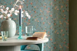 Pip Studio Good Nightingale Vliesbehang Petrol