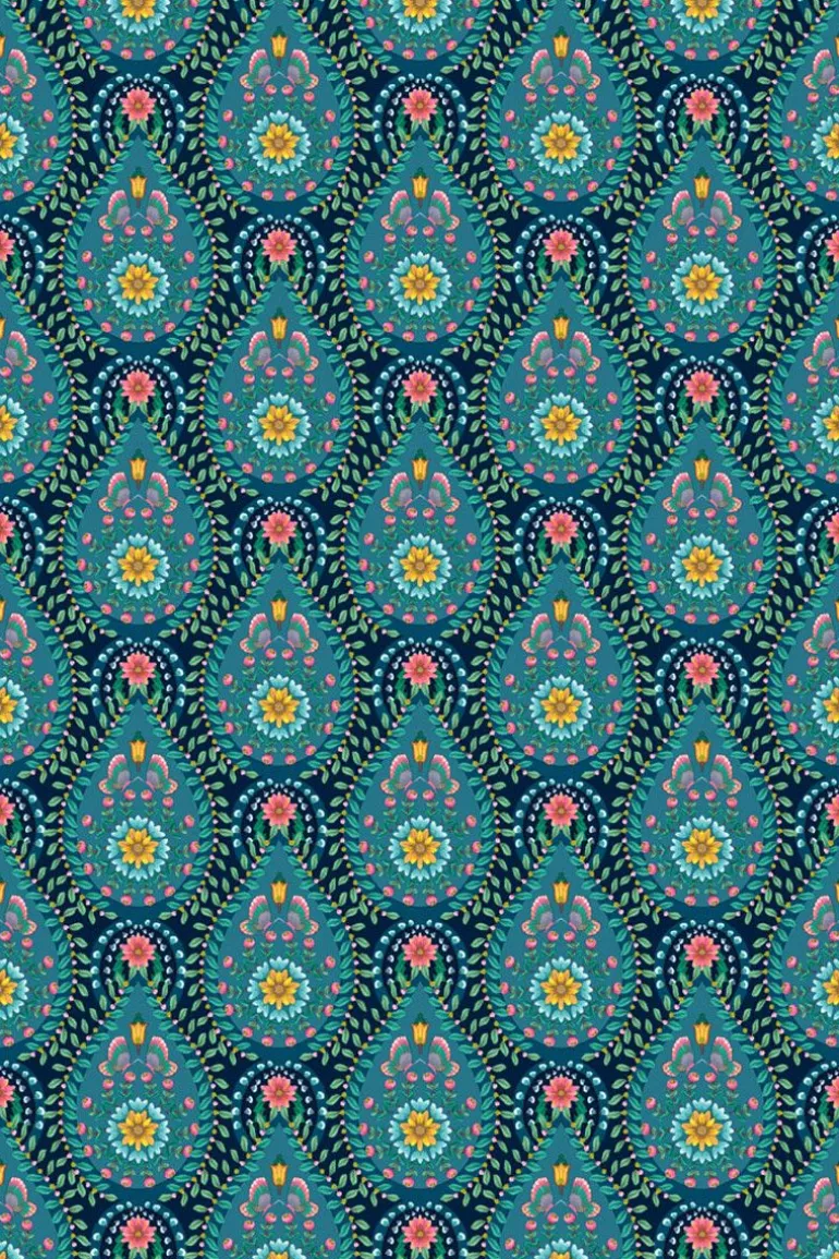 Pip Studio Raindrops Vliesbehang Donker