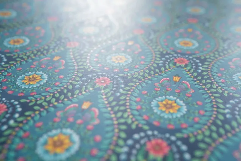 Pip Studio Raindrops Vliesbehang Donker