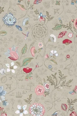 Pip Studio Spring To Life Vliesbehang Khaki