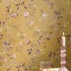 Pip Studio Tokyo Blossom Vliesbehang Mosterd