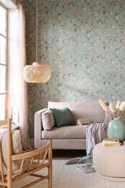 Pip Studio Tokyo Blossom Vliesbehang Jade