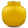 Ronde Vaas Metaal 25 Cm