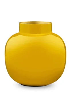 Ronde Vaas Metaal 25 Cm