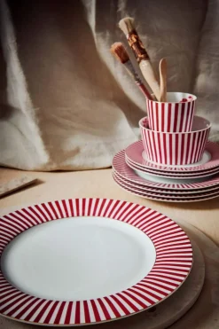 Royal Stripes Dinerbord Donker 26.5Cm