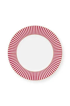 Royal Stripes Gebaksbord Donker 17Cm