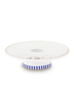 Royal Stripes Kaarshouder Wit 14 Cm