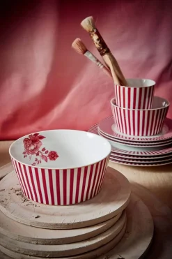 Royal Stripes Kom Donker 15Cm