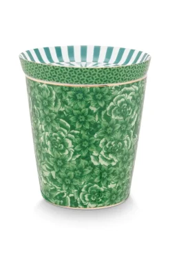 Royal Stripes Mok Bloemen & Theetip