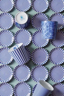 Royal Stripes Mok Bloemen & Theetip