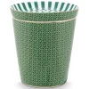 Royal Stripes Mok Tegels & Theetip Groen