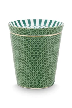 Royal Stripes Mok Tegels & Theetip Groen