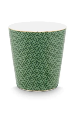Royal Stripes Mok Tegels & Theetip Groen