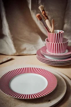 Royal Stripes Ontbijtbord Donker 21Cm