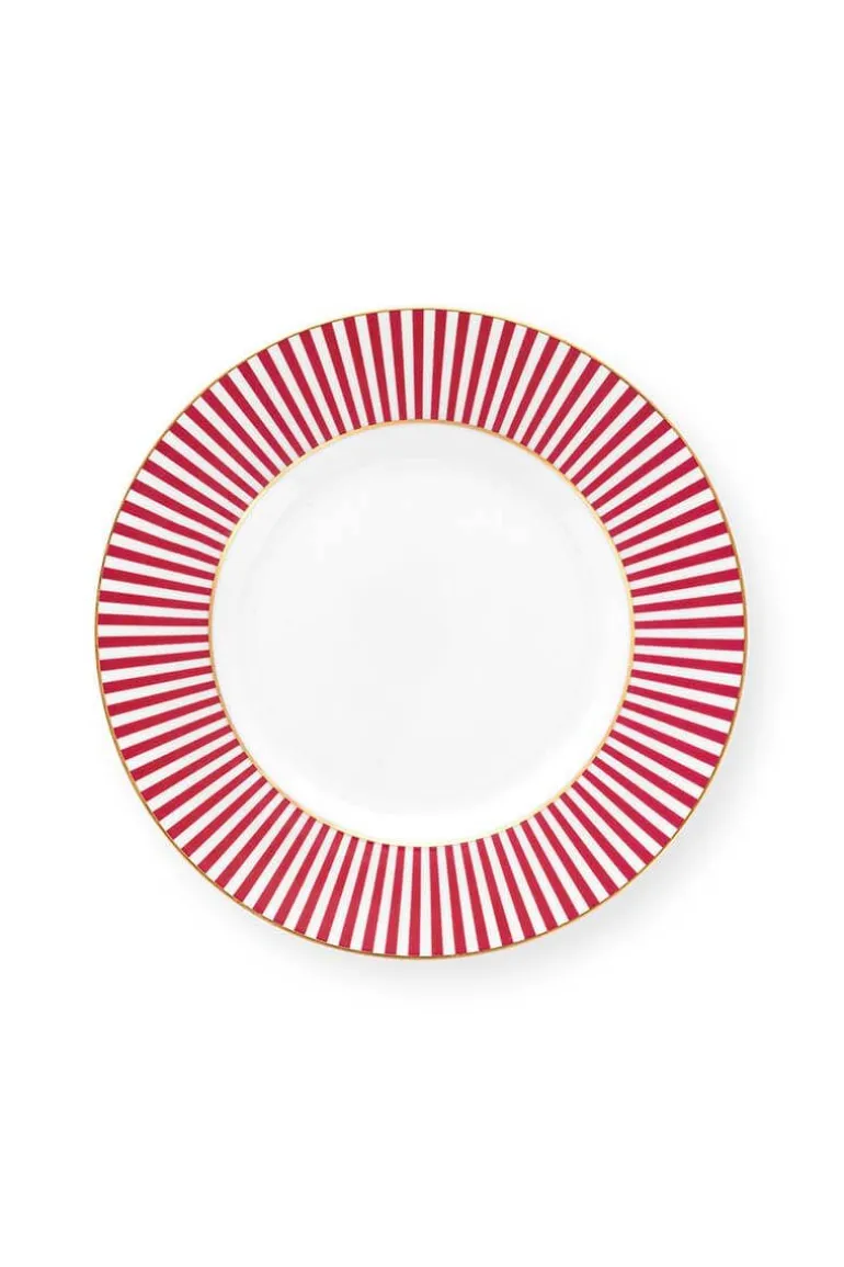 Royal Stripes Petit Four Donkerroze 12Cm