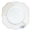 Royal White Dinerbord Golden Dots 28 Cm