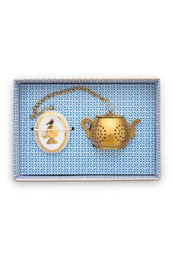 Royal White Thee-Ei Medaillon