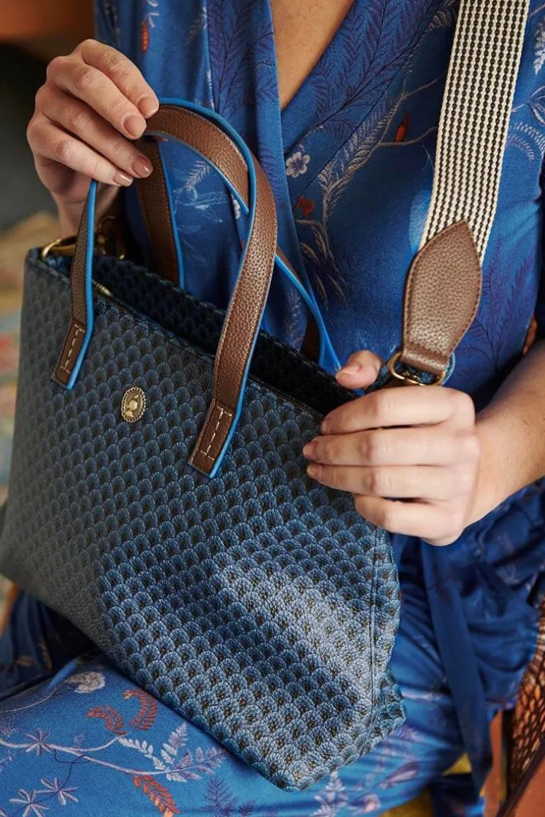 Shopper Klein Suki Blauw
