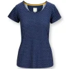 Sport Top Korte Mouw Suki Kobalt