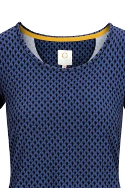 Sport Top Korte Mouw Suki Kobalt