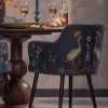 Stoel Flirting Birds Blauw