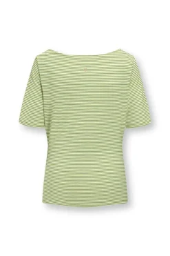 Top Korte Mouw Little Sumo Stripe Fel