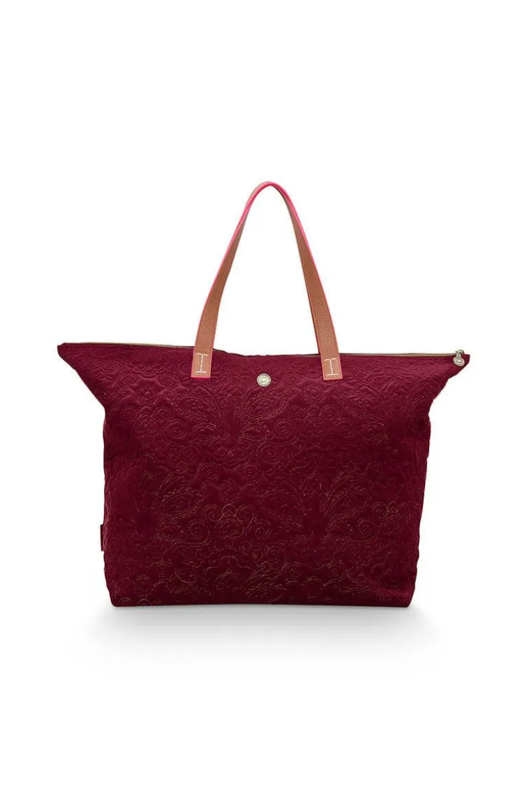Tote Bag Velvet Quiltey Days