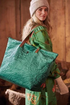 Tote Bag Velvet Quiltey Days
