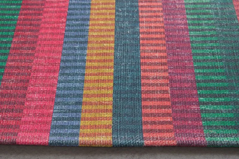 Vloerkleed Loper Jacquard Stripes By Pip Multi