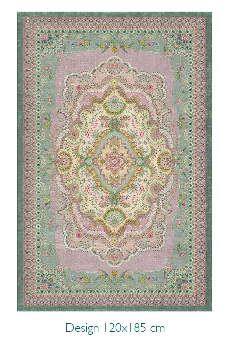 Vloerkleed Majorelle By Pip Lilac/Groen