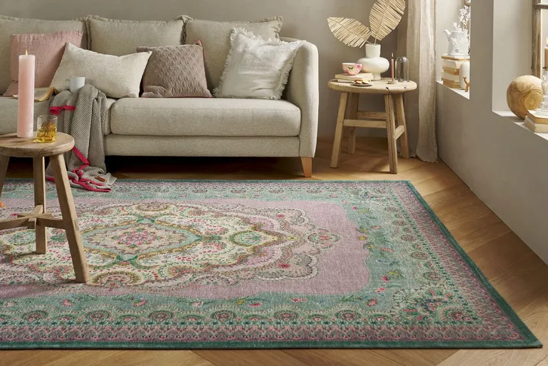 Vloerkleed Majorelle By Pip Lilac/Groen