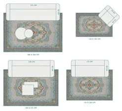 Vloerkleed Majorelle By Pip Pastel