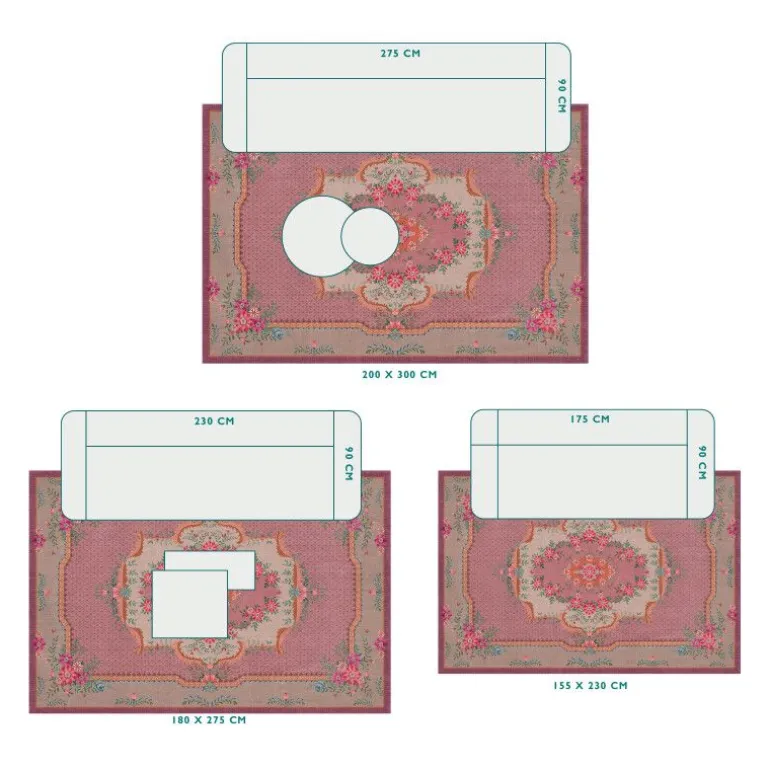 Vloerkleed Pip Chique By Pip Mauve